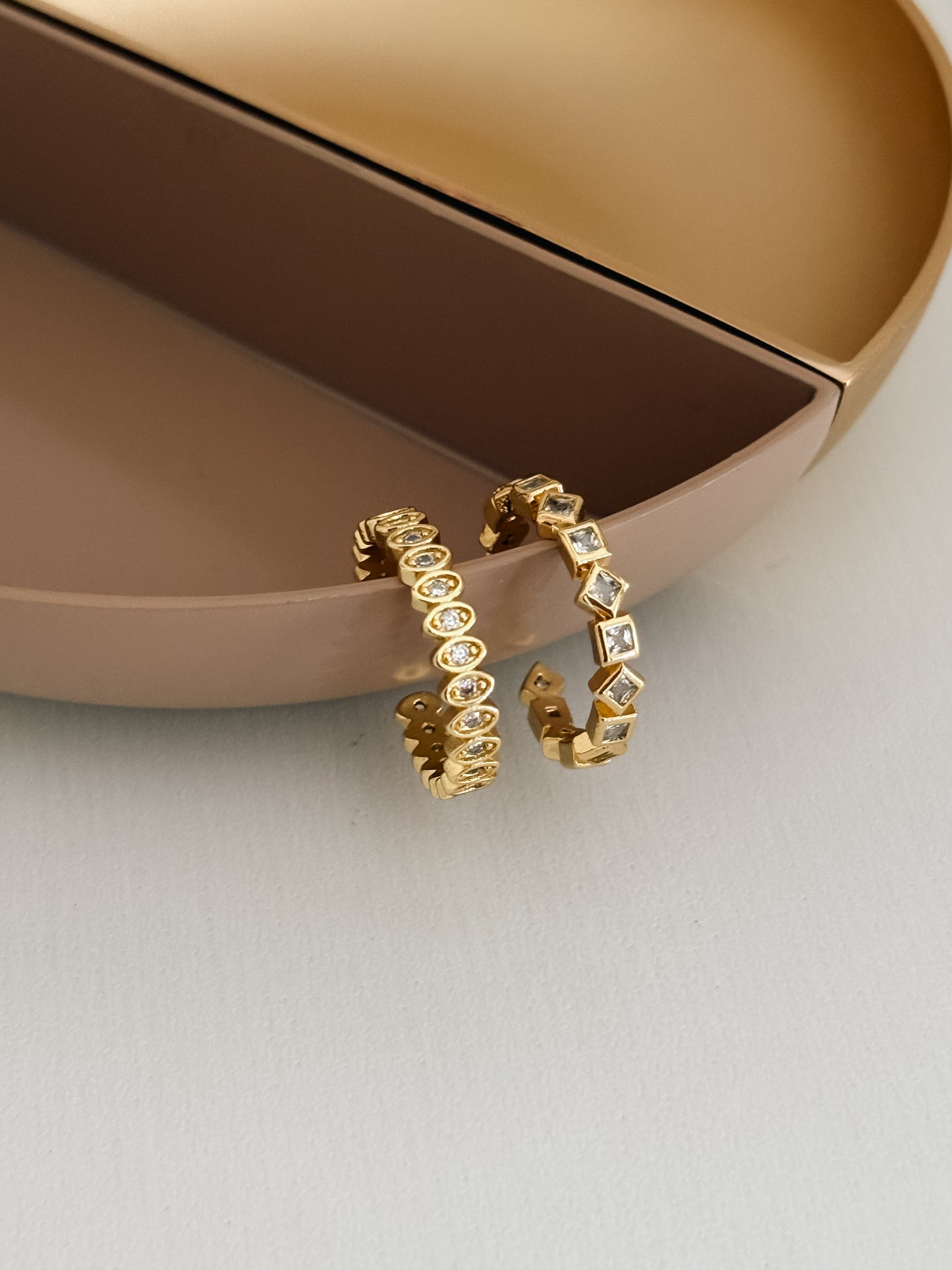 Oval CZ Ring