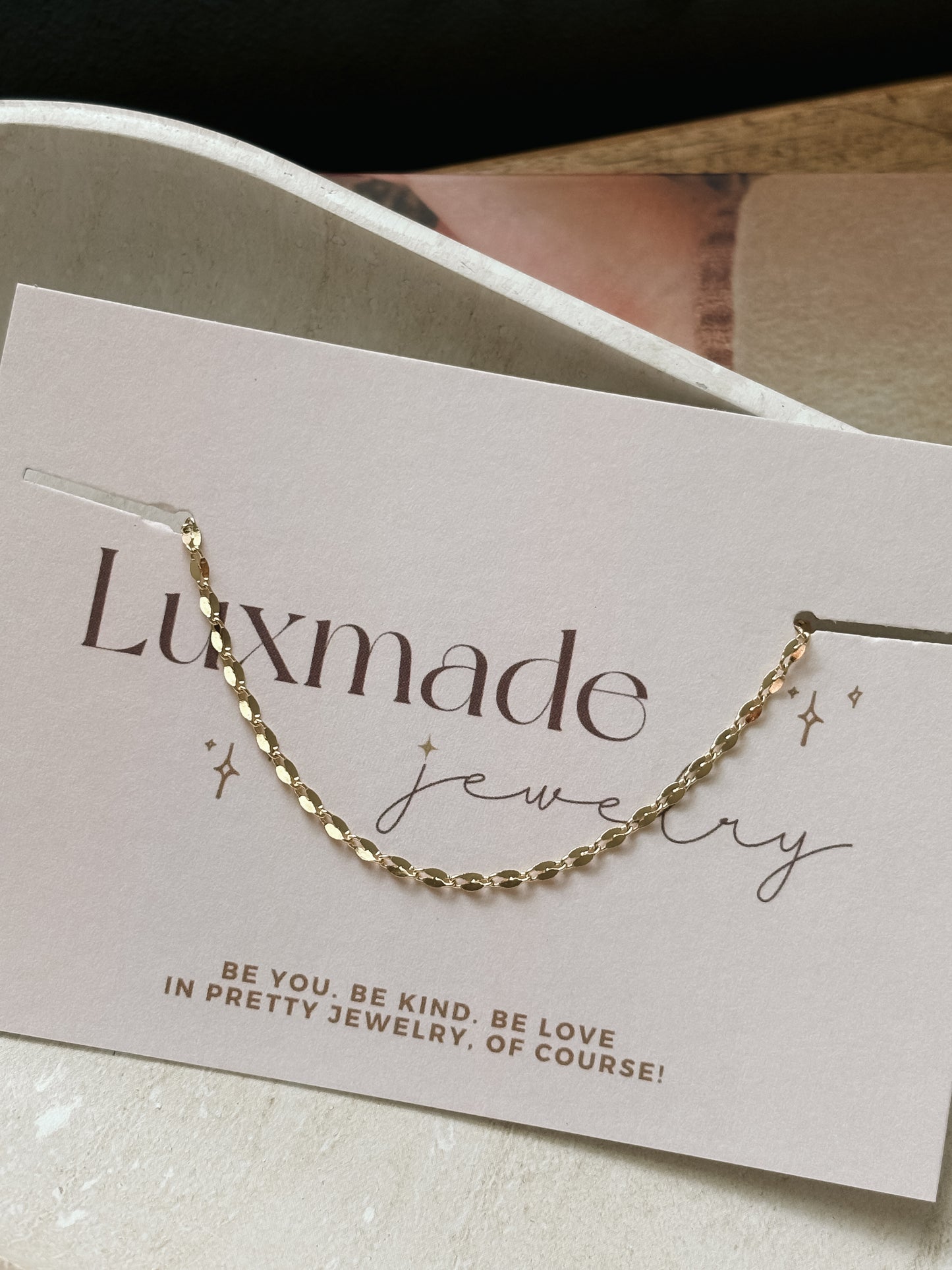 Dainty Gold Twisted Anklet