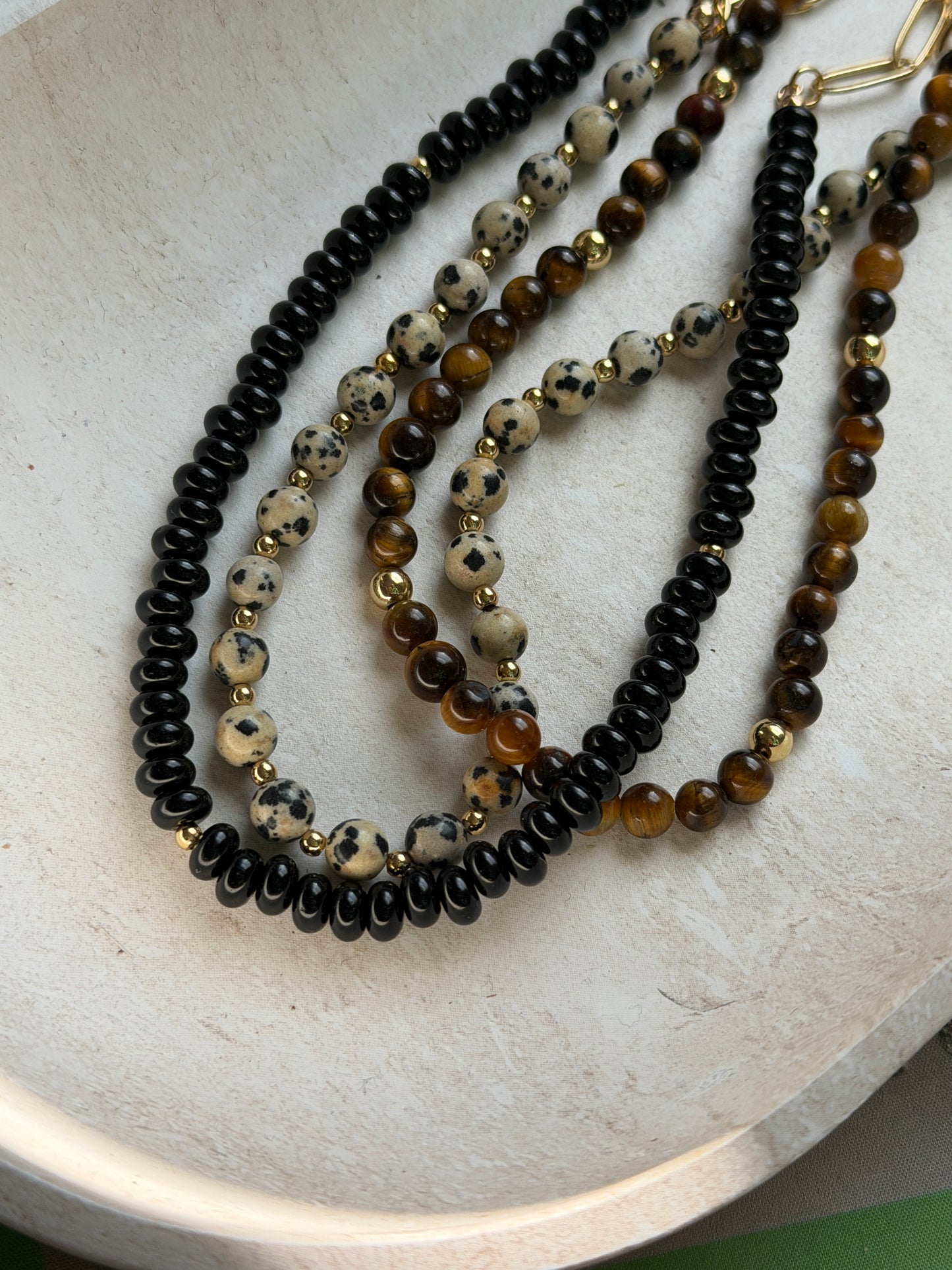 Tortoise Beaded Necklace