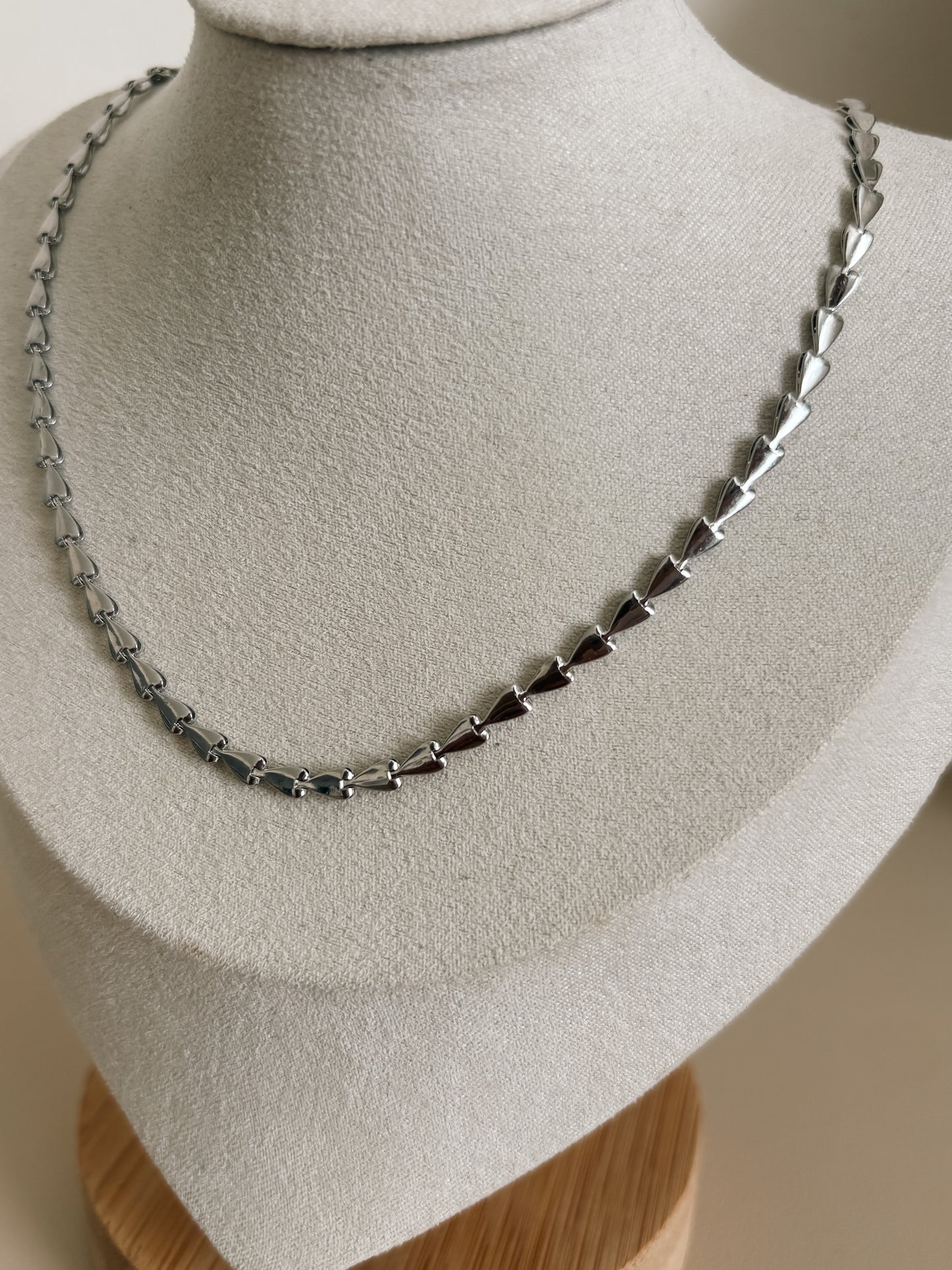 Silver Triangle Chain