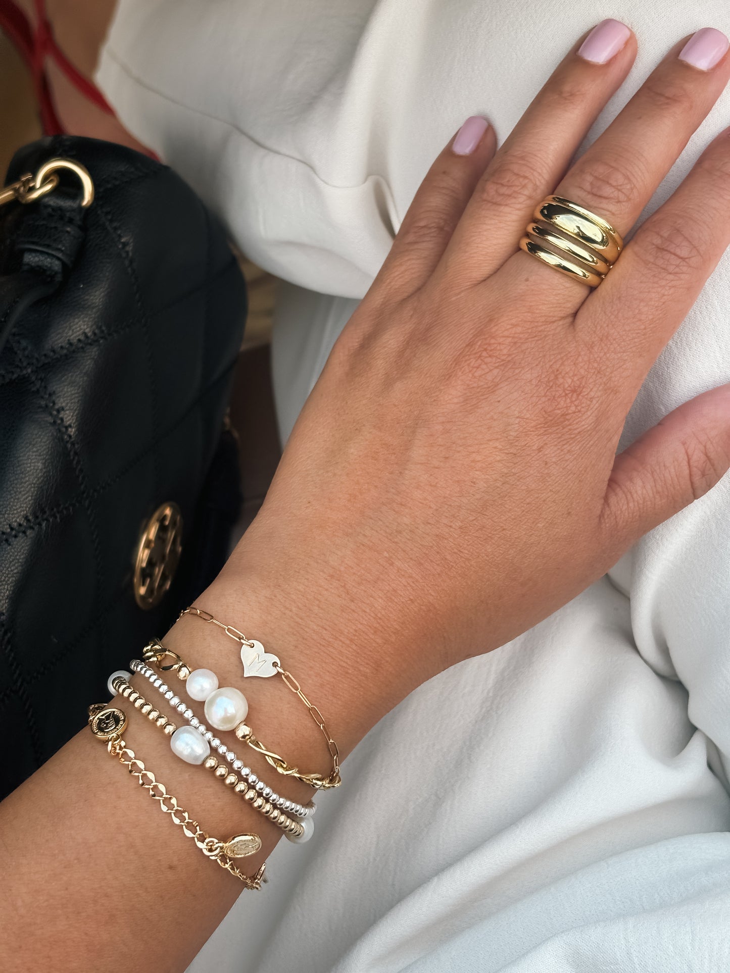 Gold Filled, Rose Gold & Sterling Silver Beads