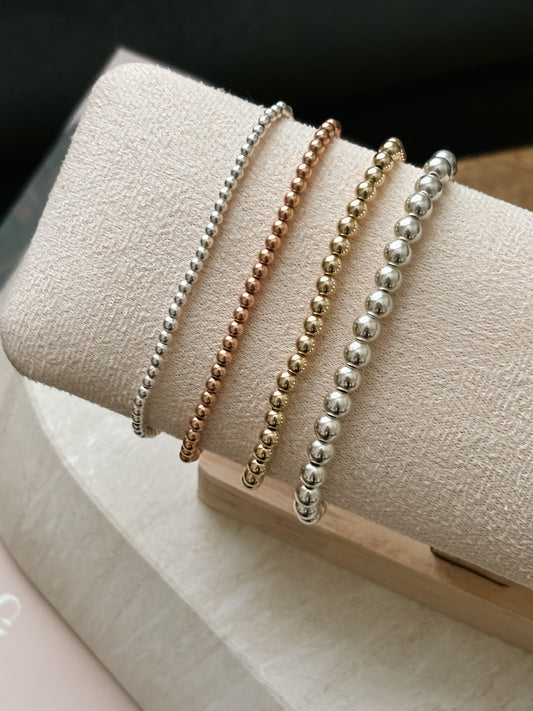 Gold Filled, Rose Gold & Sterling Silver Beads