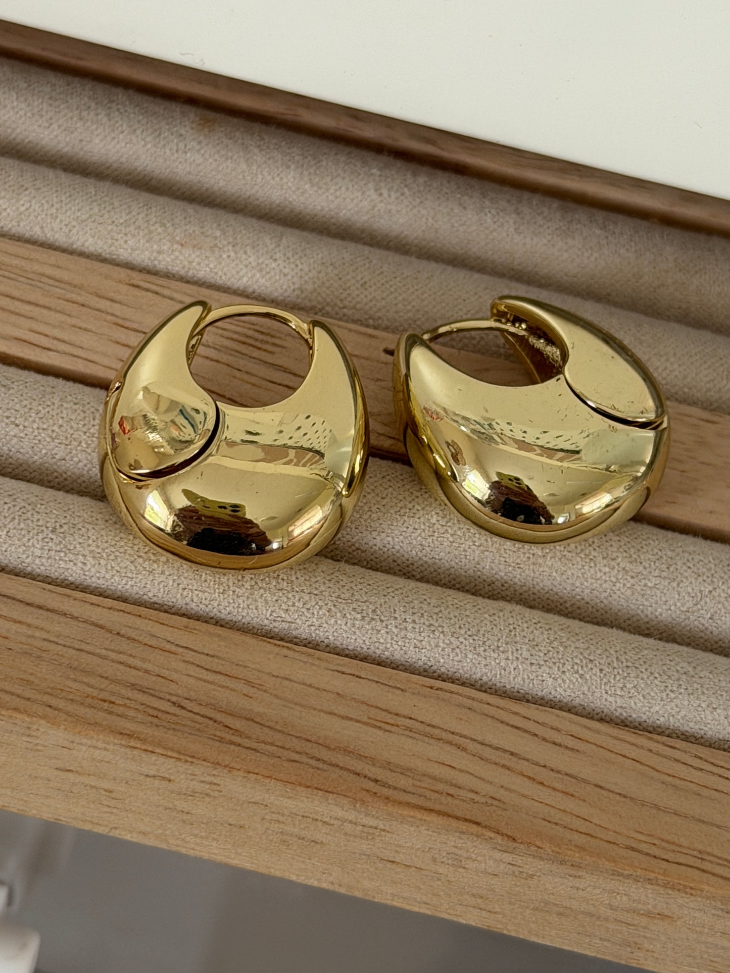 Gold bold Hoops