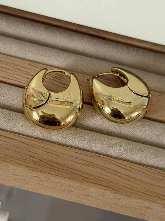 Gold bold Hoops