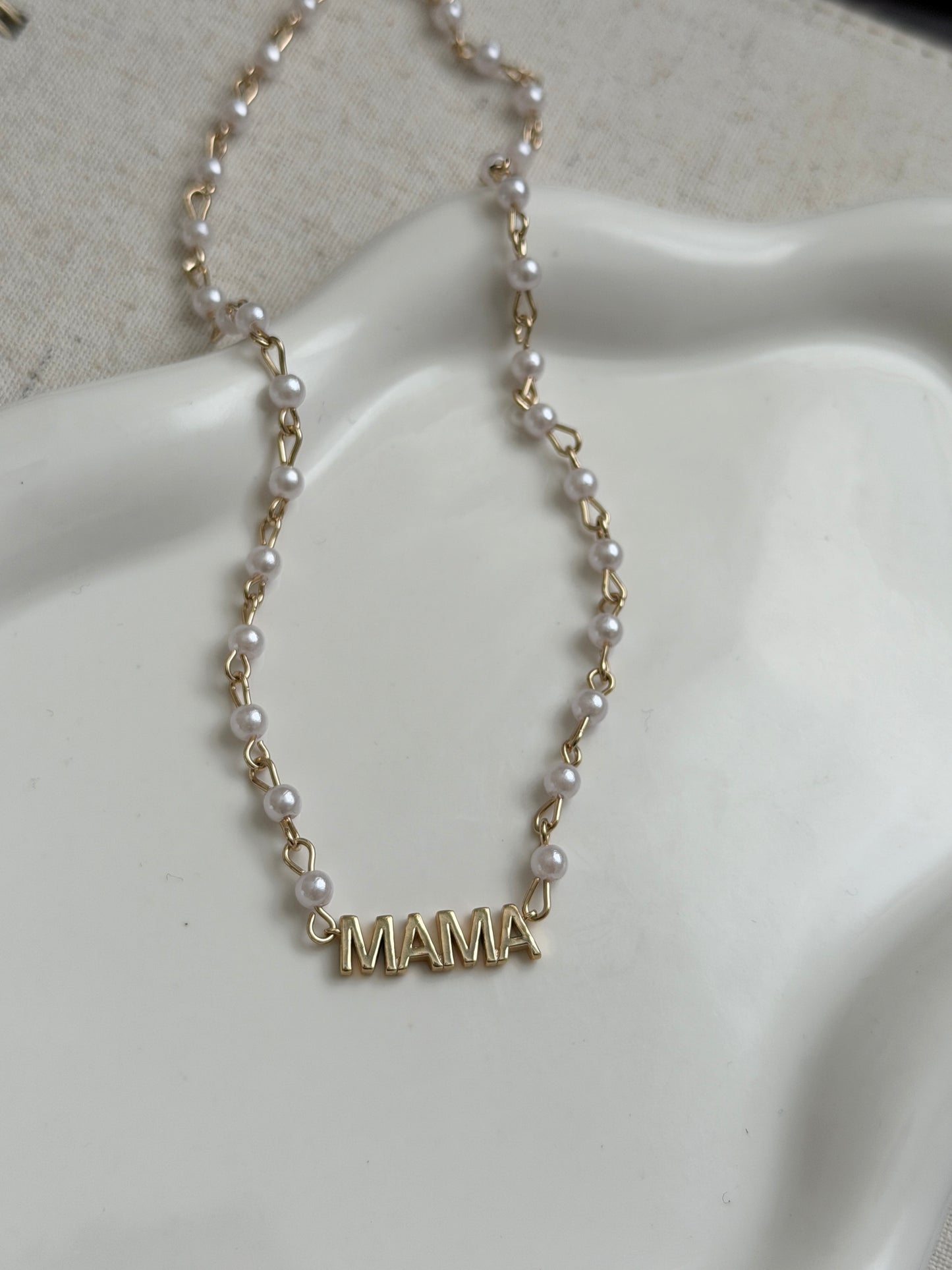 Mama Pearl Necklace