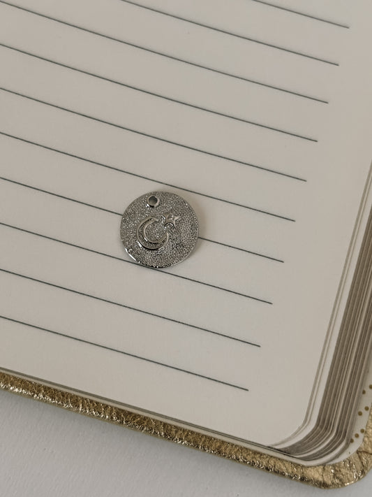 Moon & Star Silver Coin