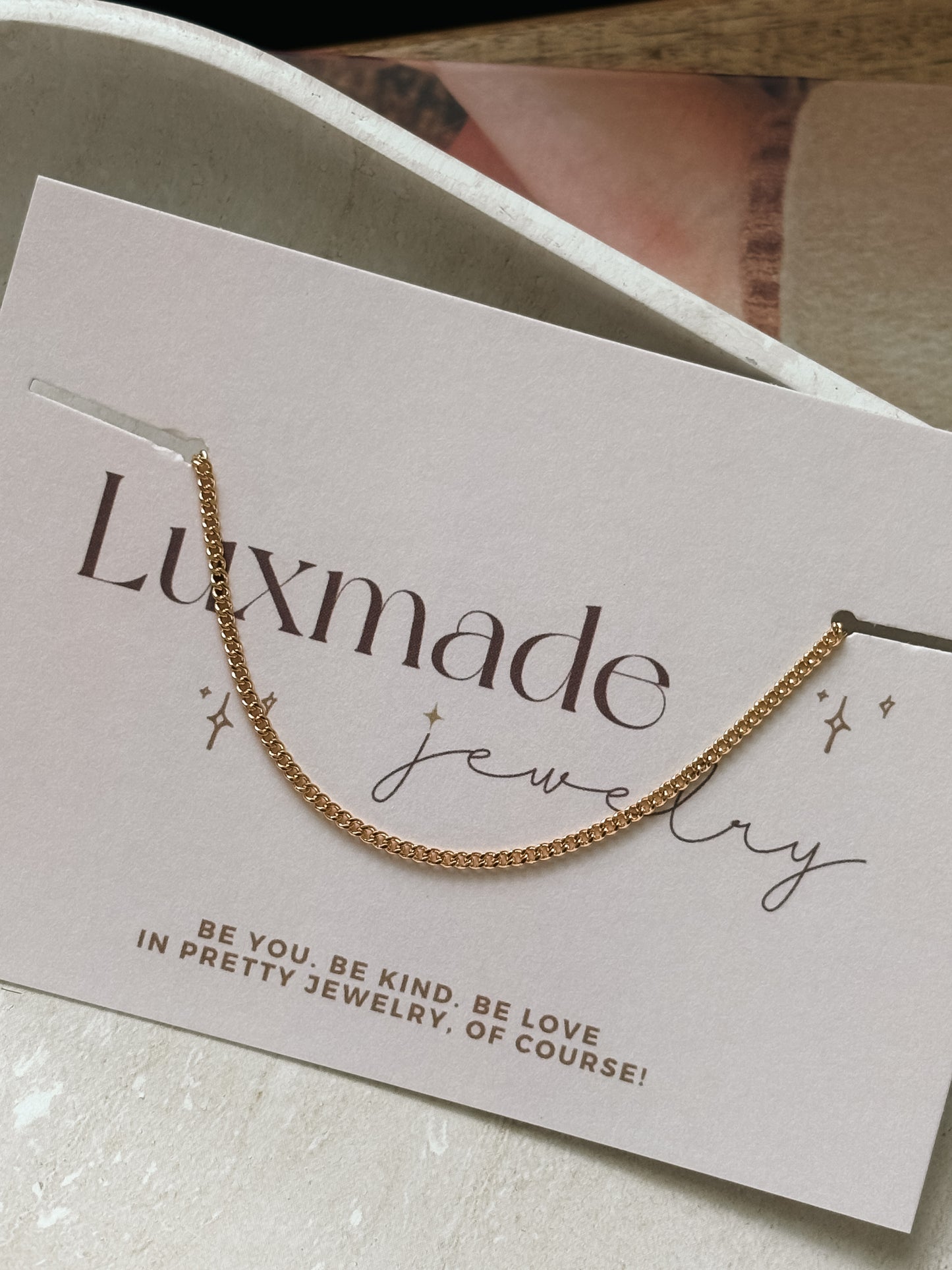 Dainty Gold Cuban Link Anklet