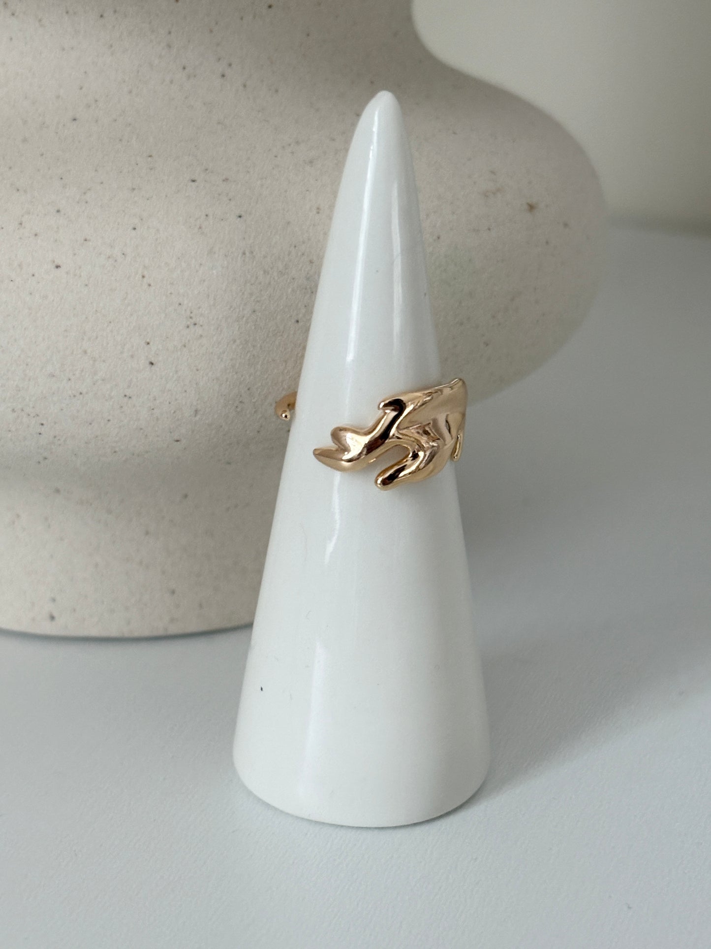 Modern Twist Ring