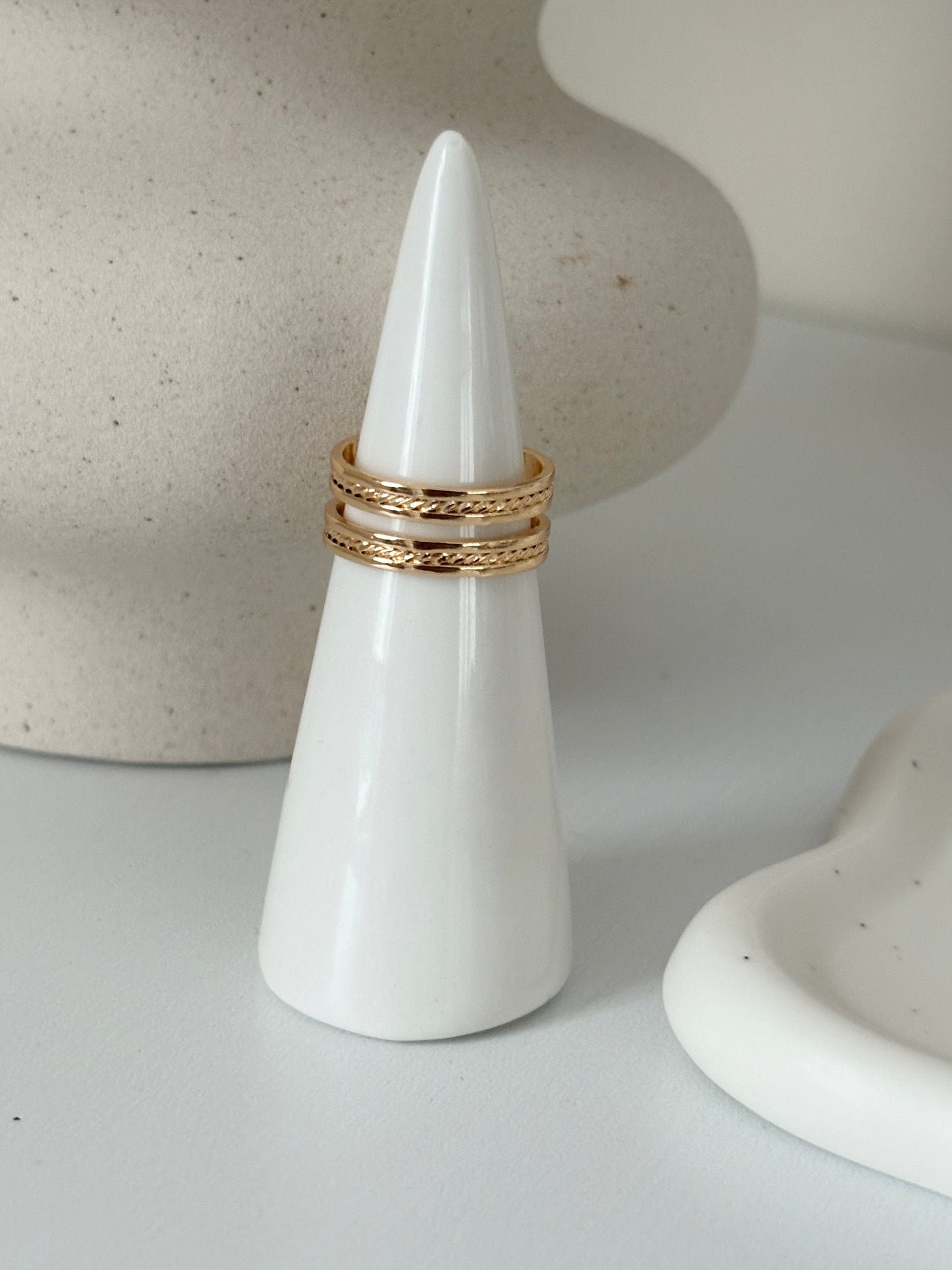 Double Chunky Ring