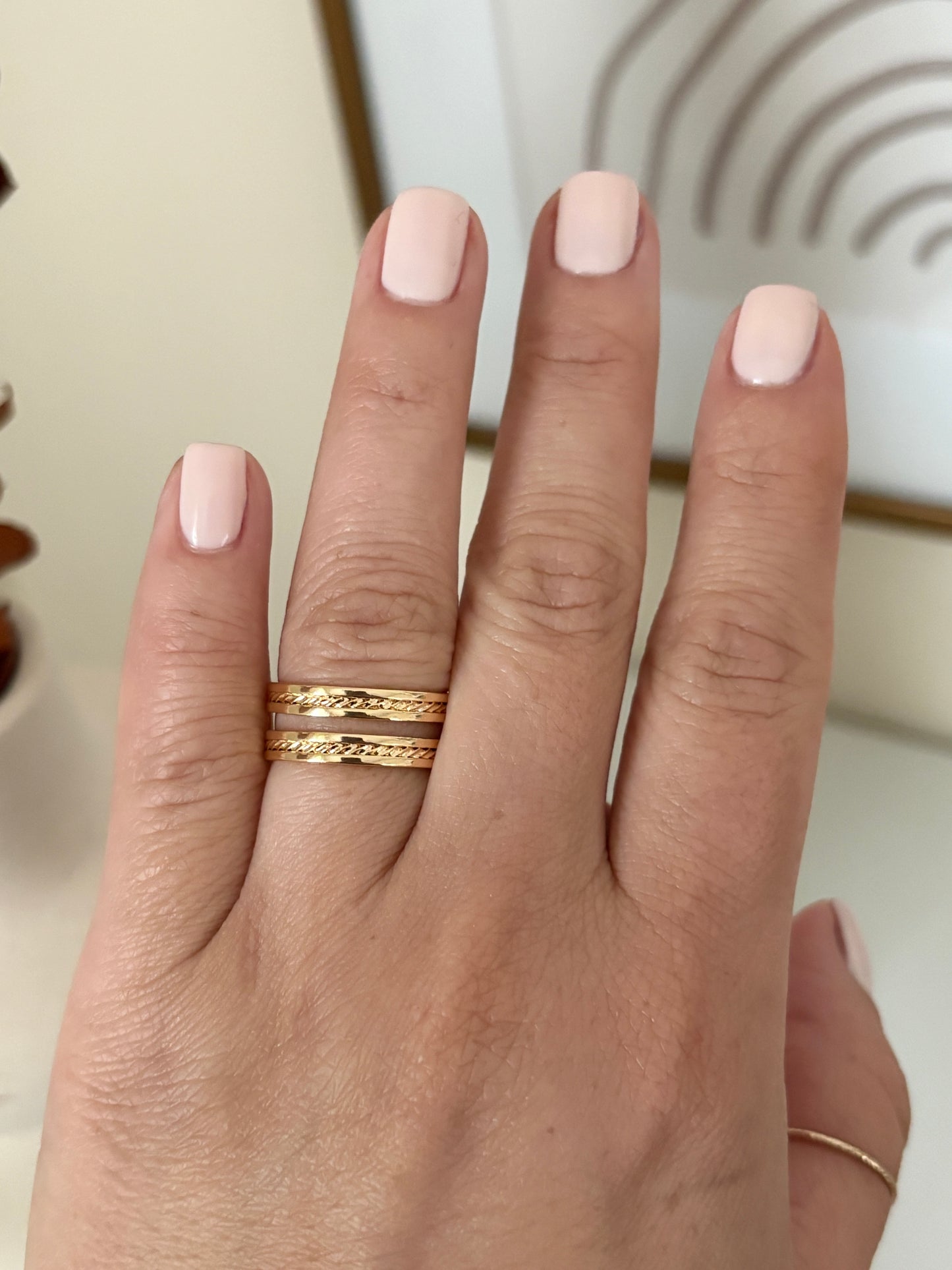 Double Chunky Ring