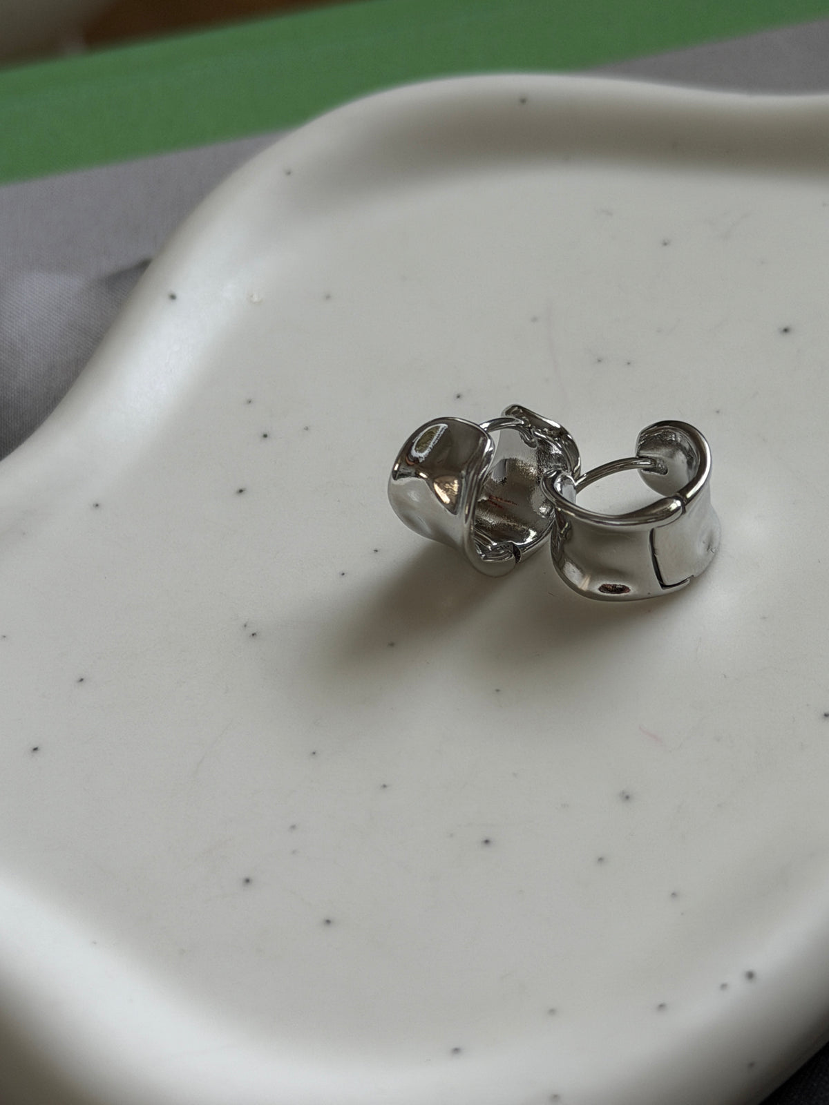 Silver Chunky Huggies