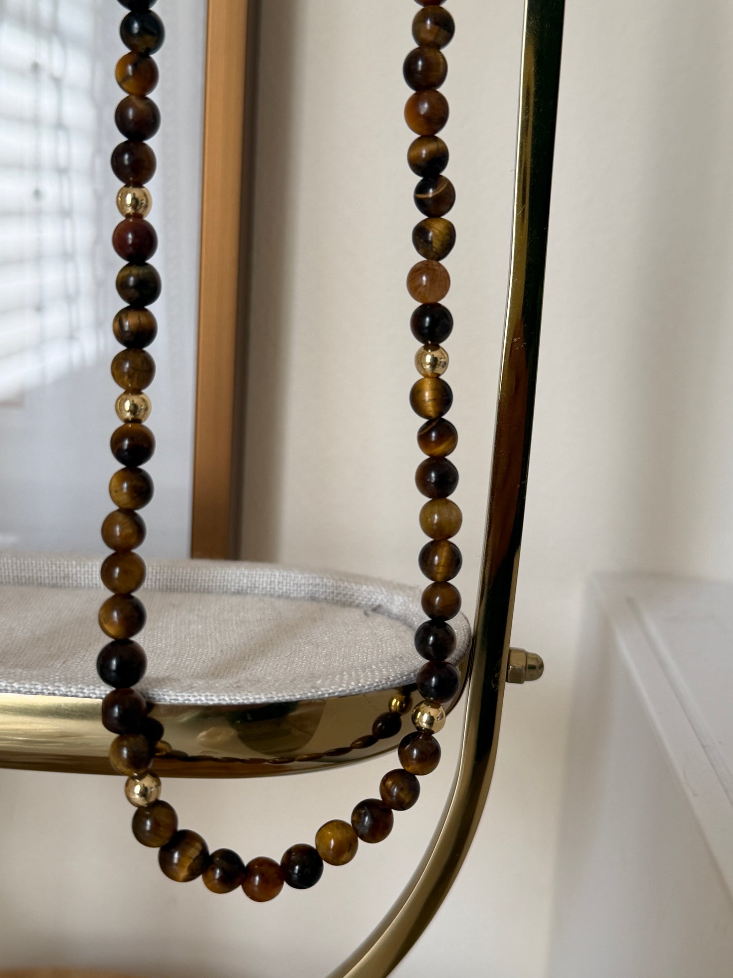 Tortoise Beaded Necklace