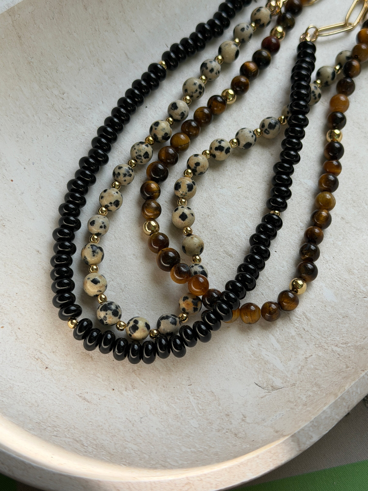 Tortoise Beaded Necklace