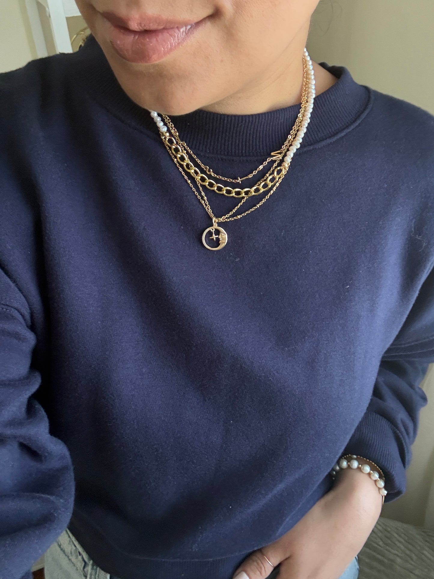 Pearls Necklace Two Ways