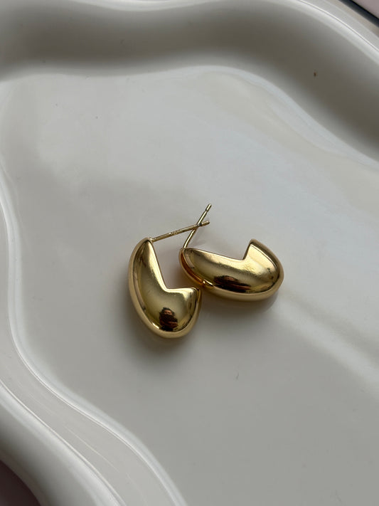 Bold Oval Earrings
