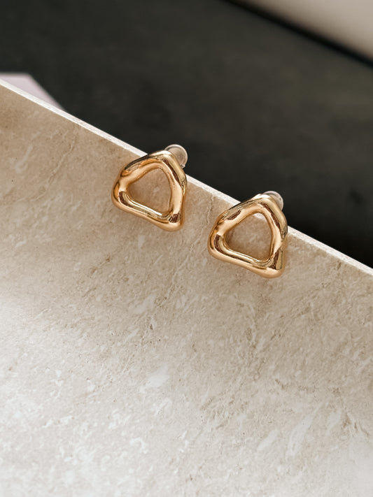 Abstract Triangle Earrings