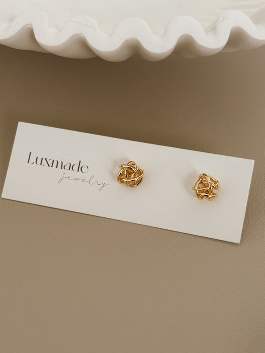 Wire Ball Earrings