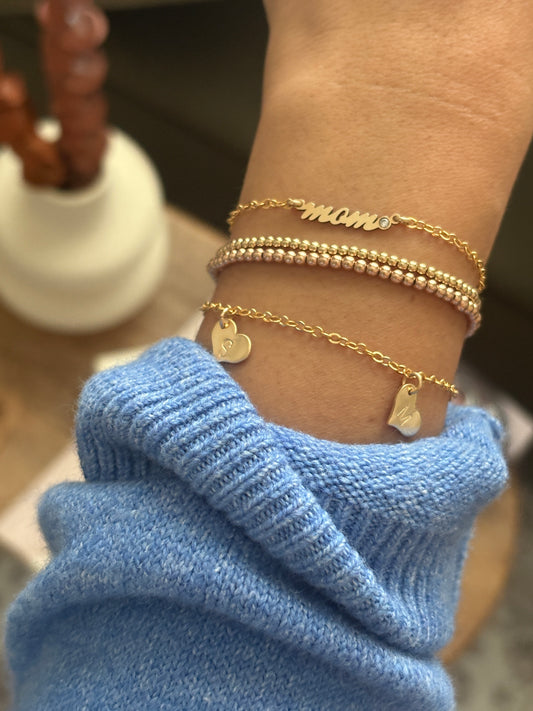 Heart Charm Bracelet