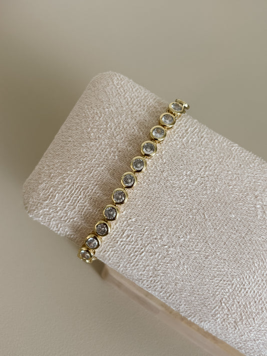 Round CZ Bracelet