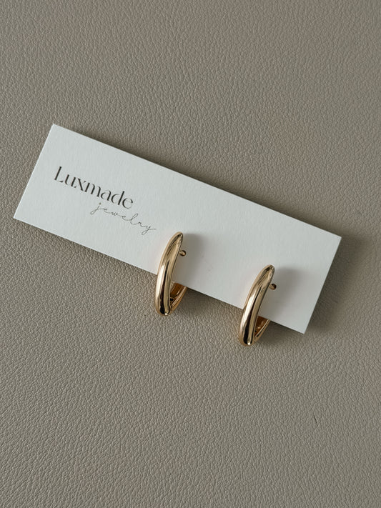 Long Geo Earring