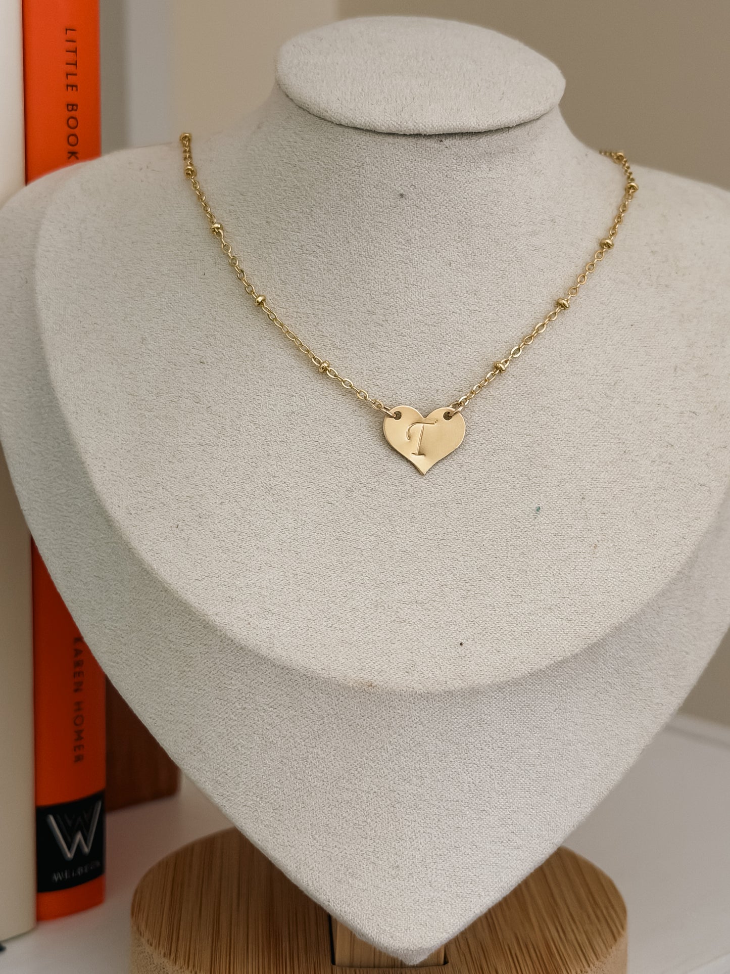 Heart Stamped Necklace