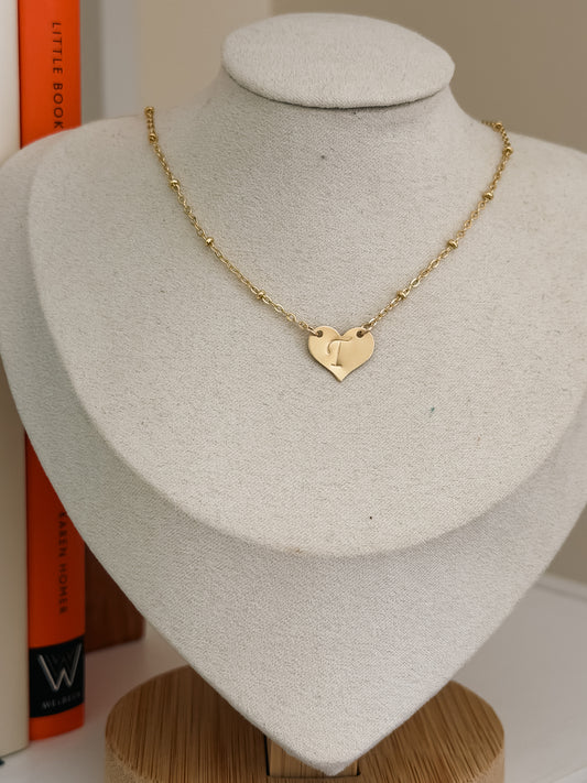 Heart Stamped Necklace