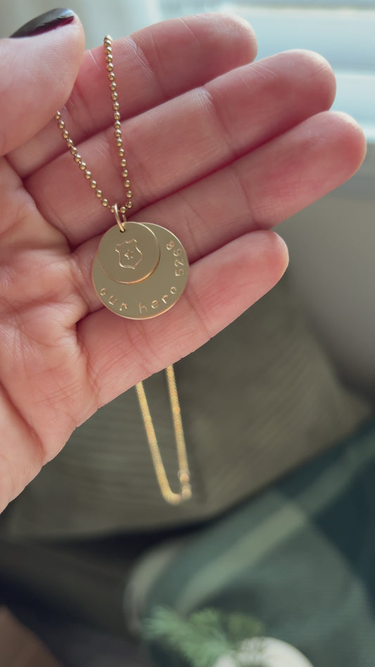 Honor And Courage Necklace